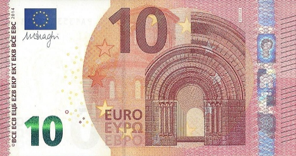 P21PA European Union - 10 Euro (2014-Draghi)